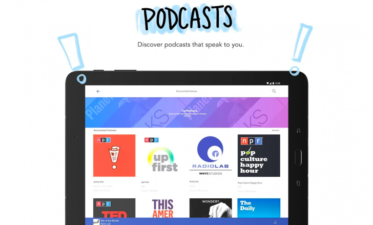 Pandora Podcasts