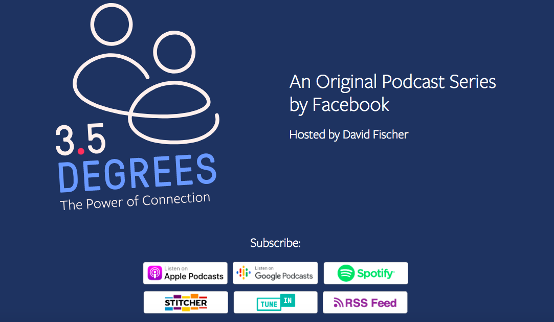 Guess What? Even Facebook started a Podcast!